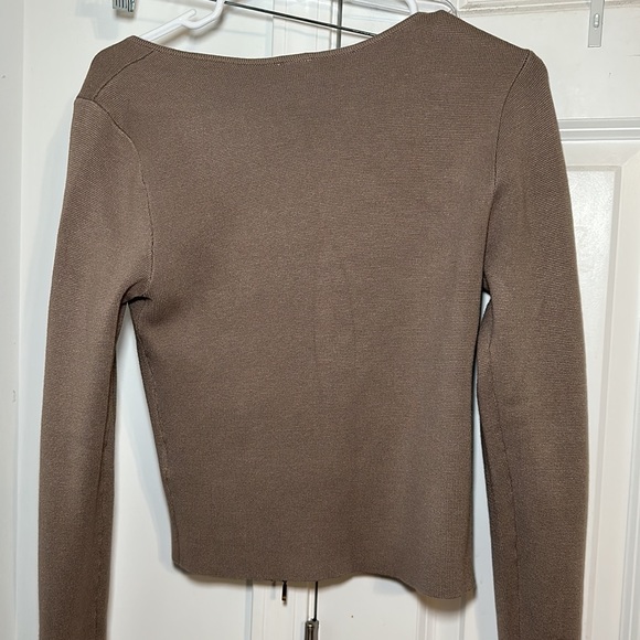 Abercrombie sweater zip up top - Picture 4 of 4